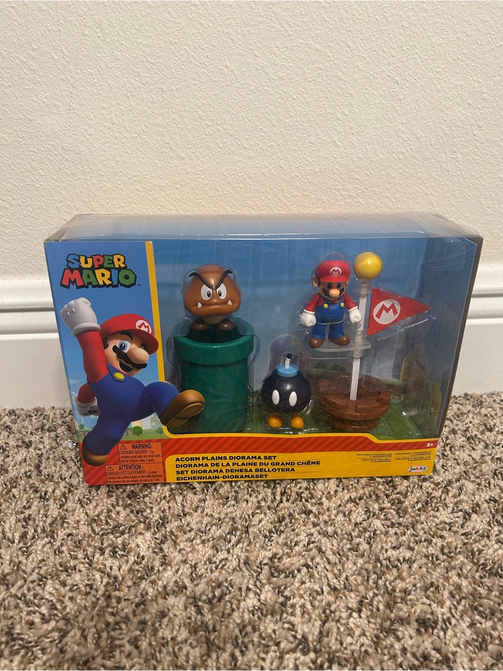 Super Mario Acorn Plains Diorama Set
